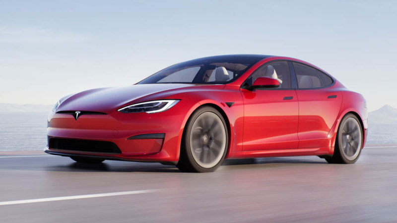 Vývoj akcií automobilky Tesla